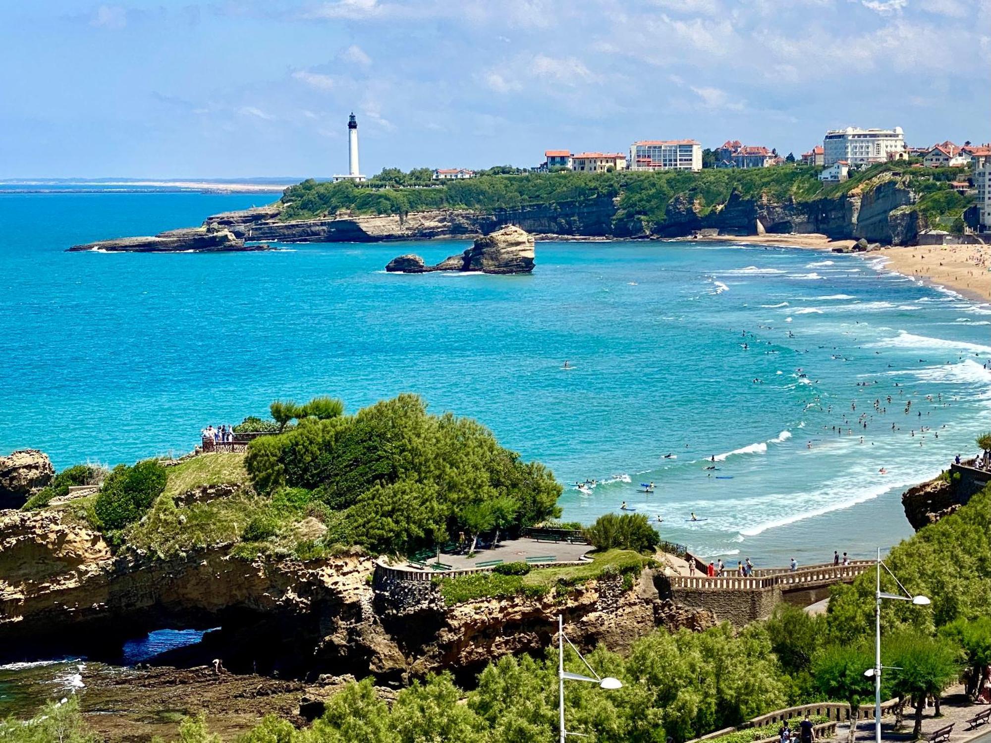 Apartment Magnifique Loft Au-Dessus De L'Ocean, Place De Parking Biarritz
